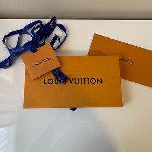 Authentic Louis Vuitton Gifting Set (Box, Ribbon, Receipt Holder)